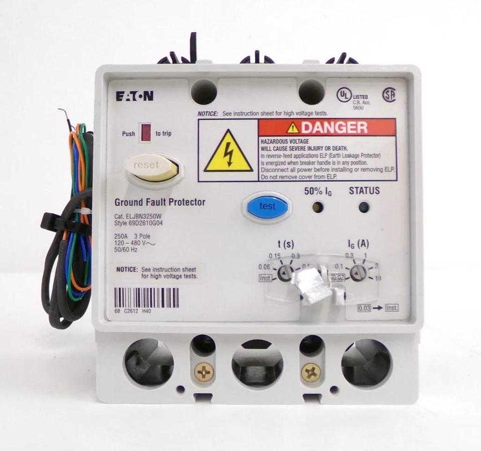 Eaton ELJBN3250W Ground Fault Protector Lot of 4 New