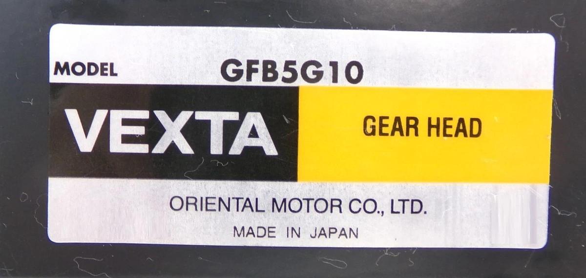 Used Oriental Motor FBLM5120W-GFB22 DC Motor W/Gearhead GFB5G10 VEXTA Working