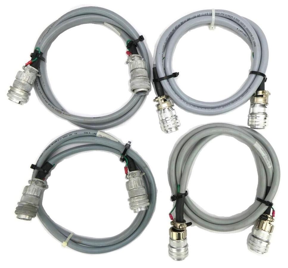 Used CTI-Cryogenics 8112463G050 Cryo Pump Power Cable 5 Foot Reseller Lot 4 Working