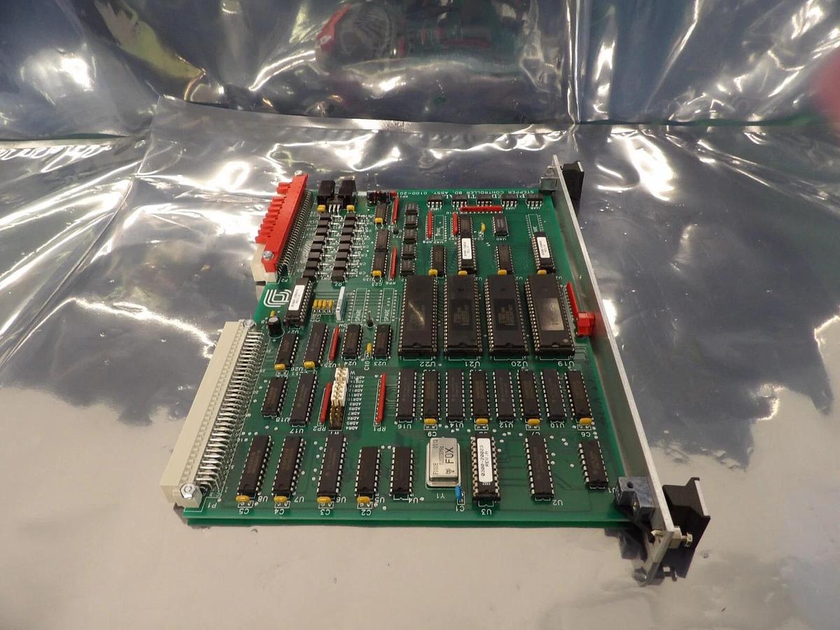 Used AMAT Applied Materials 0100-20173 Stepper Controller VME PCB Card Working