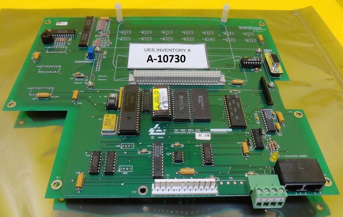 Used Air Products DD 1051 Gasguard 250 Master Control Processor PCB Used Working