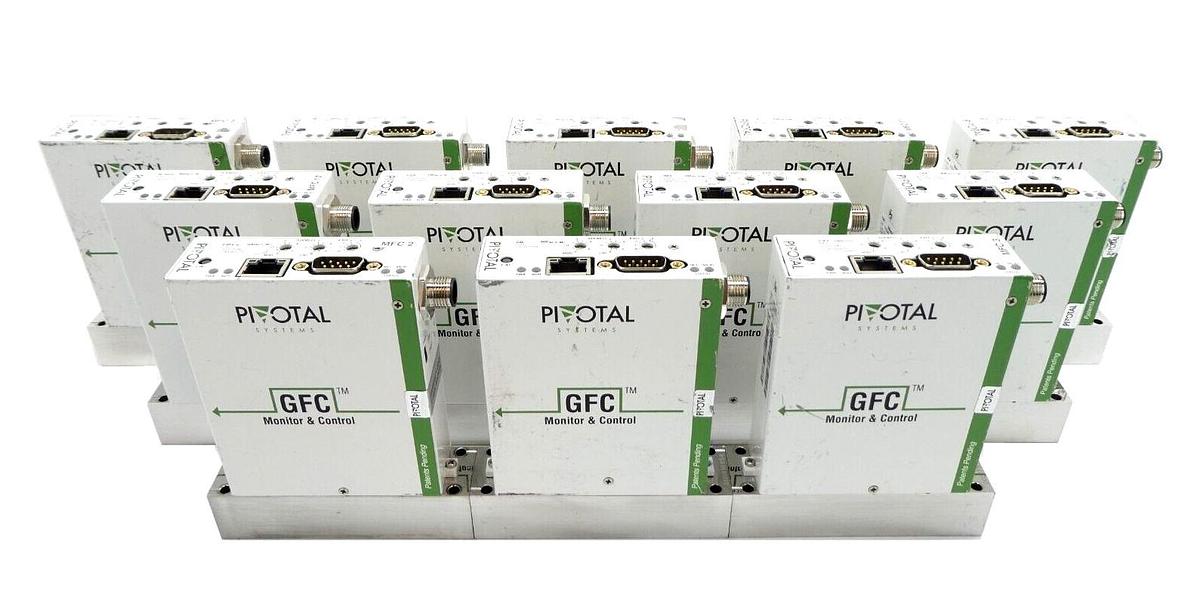 Used Pivotal Systems GFC Mass Flow Controller MFC 32-03000 32-02783 Lot of 12 Working