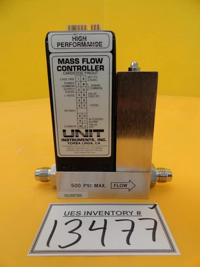 Used UNIT Instruments UFC-1100 Mass Flow Controller 5 SLM NH3 Used Working