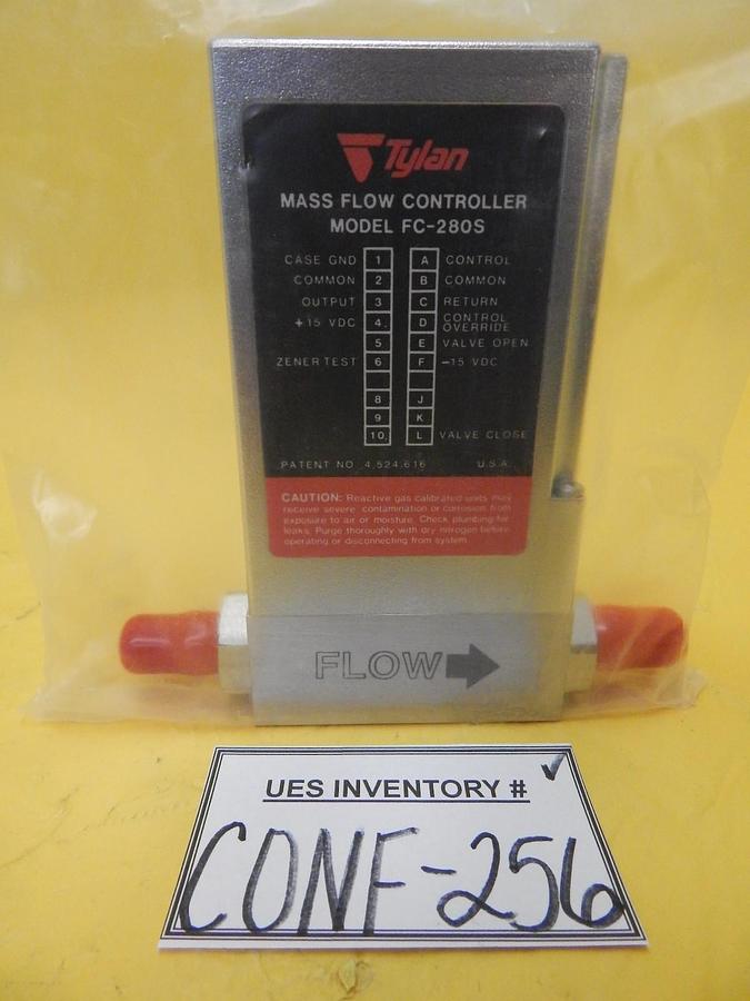 Refurbished Tylan General FC-280SAV Mass Flow Controller MFC 25 SCCM N2 Refurbished