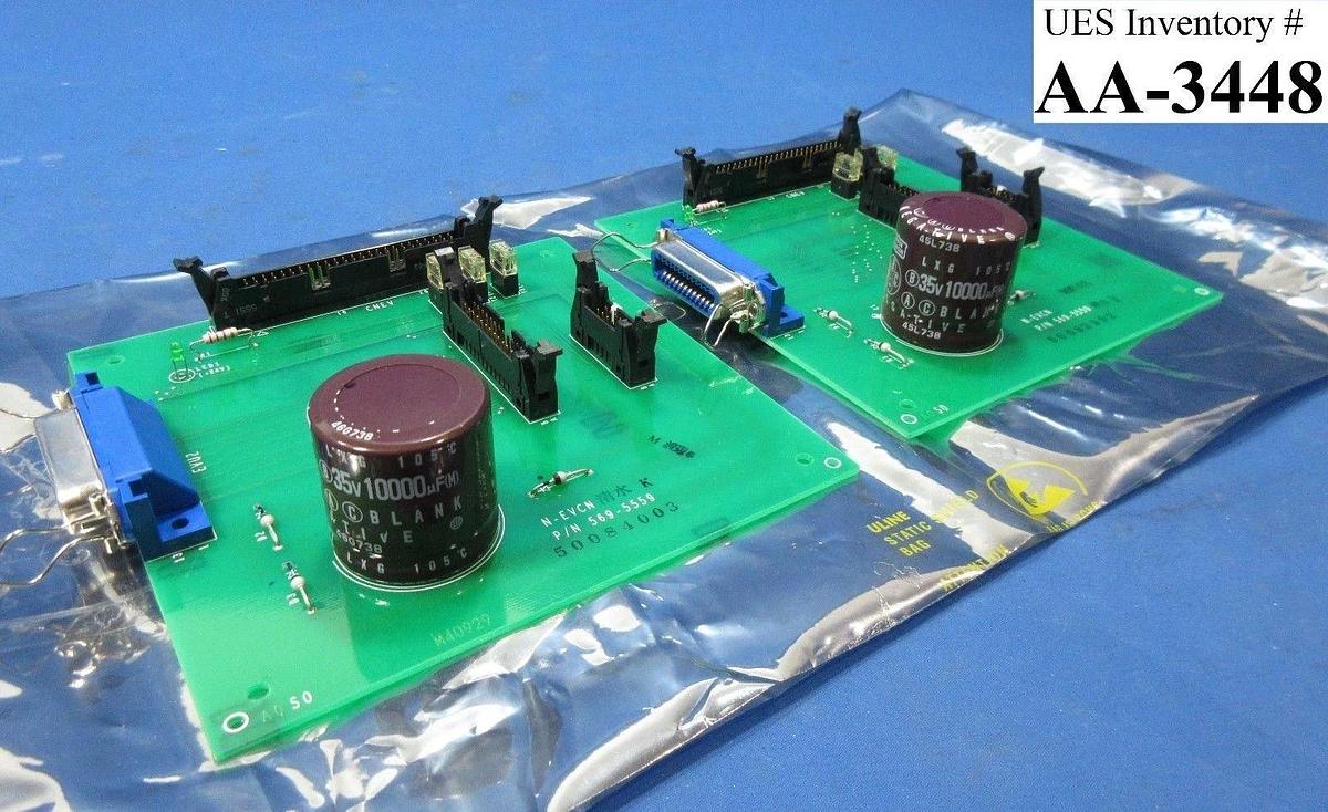 Used Hitachi 569-5559 N-EVCN PCB Hitachi S-9380 SEM Lot of 2 Used Working