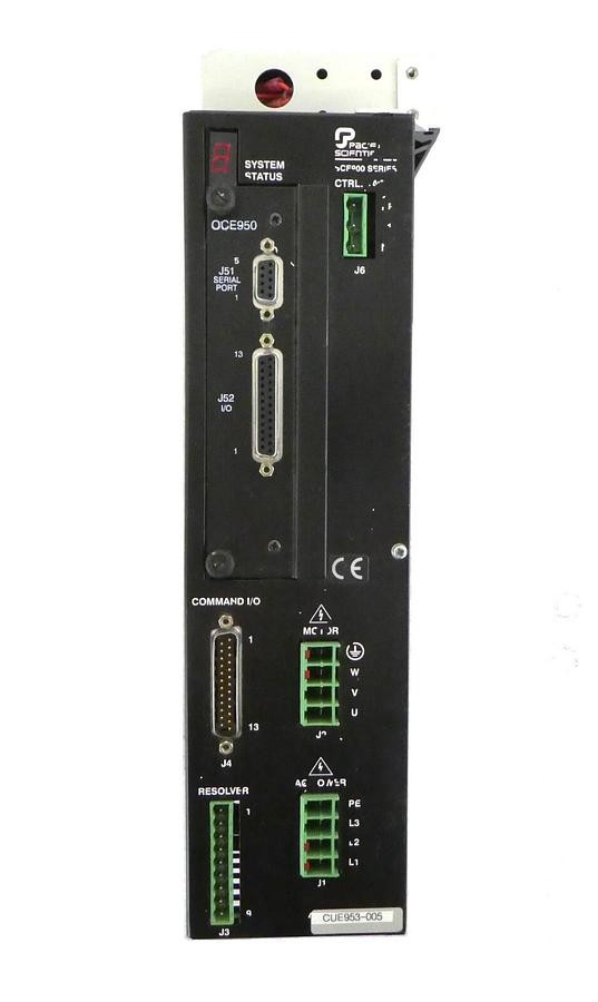 Used Pacific Scientific CUE953-005 Servo Drive Motor Controller SCE900 Series Working