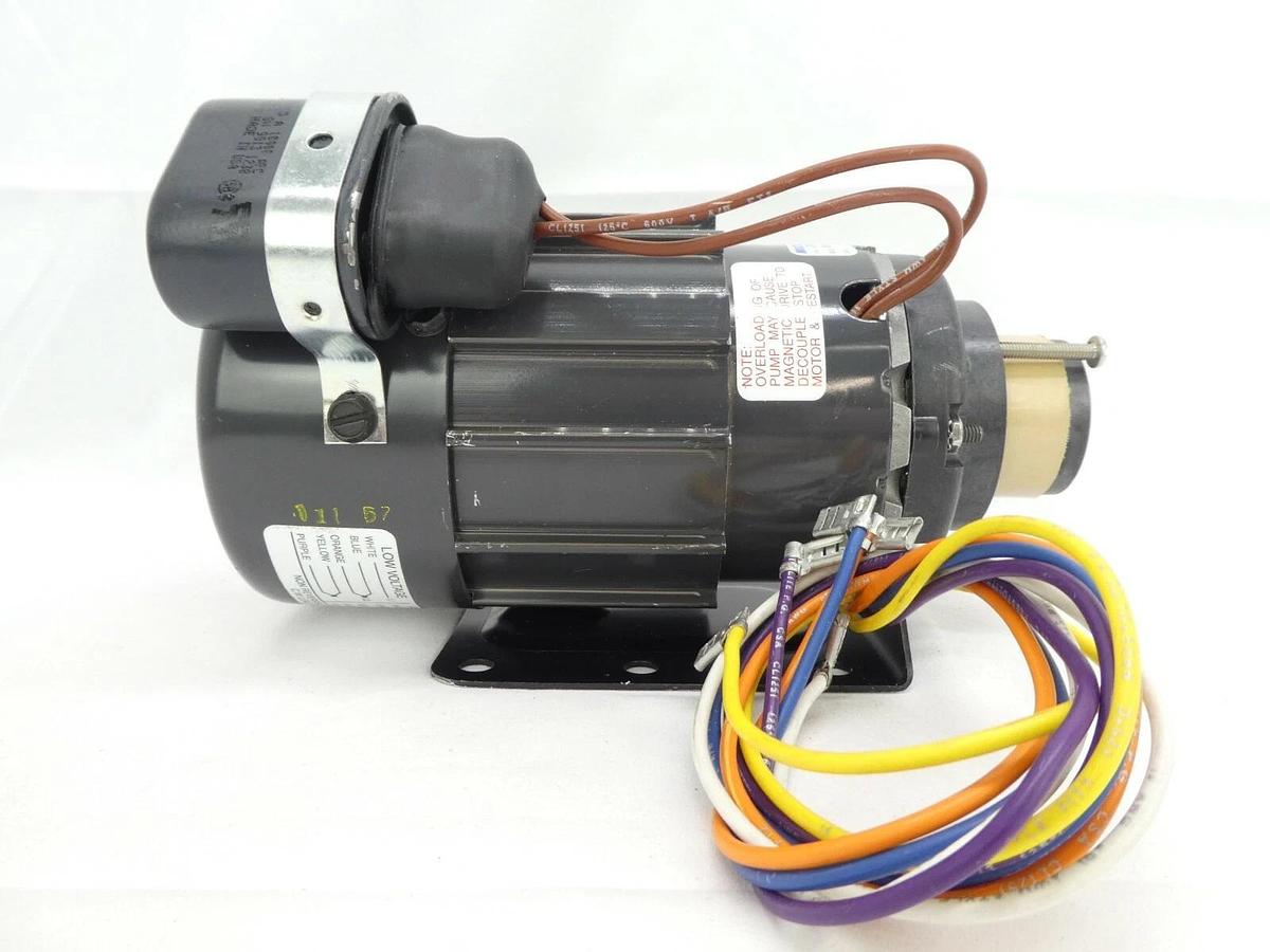 Used Micropump 20045 Pump 000-645-000 with Emerson K33MYB5N-772 Motor Working Surplus