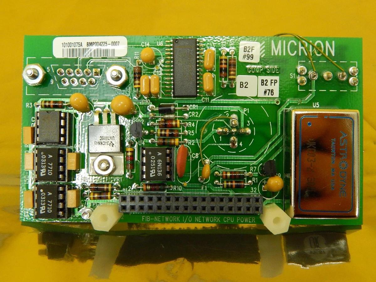 Used Micrion 150-002300 FIB-NETWORK I/O Network CPU Power Board FEI CLM-3D Used
