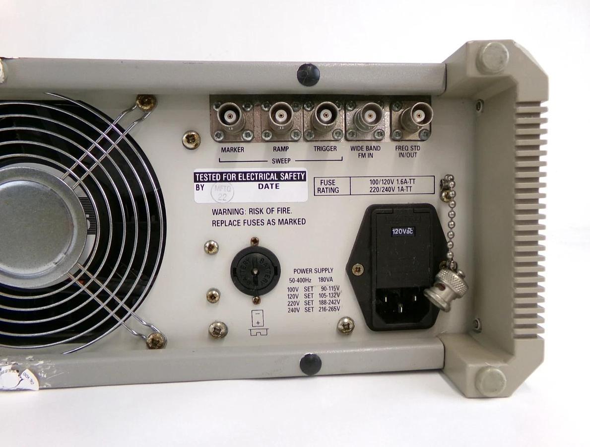 Used IFR 2040 10khz-1.35Ghz Low Noise Signal Generator Opt. 2 9.12 Error 04 Untested