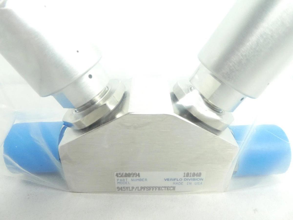 Parker 45600994 Diaphragm Valve 945YLP/LPFSFFFKCTECH New Surplus
