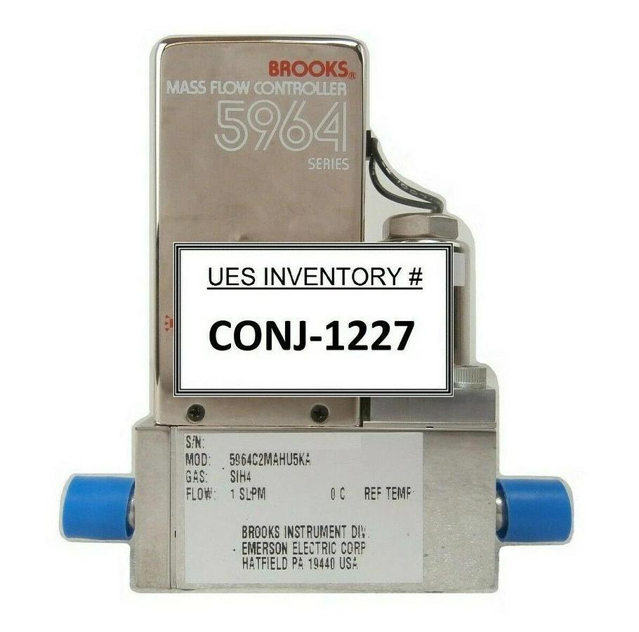 Used Brooks 5964C2MAHU5KA Mass Flow Controller MFC Novellus 22-10517-01 Working Spare