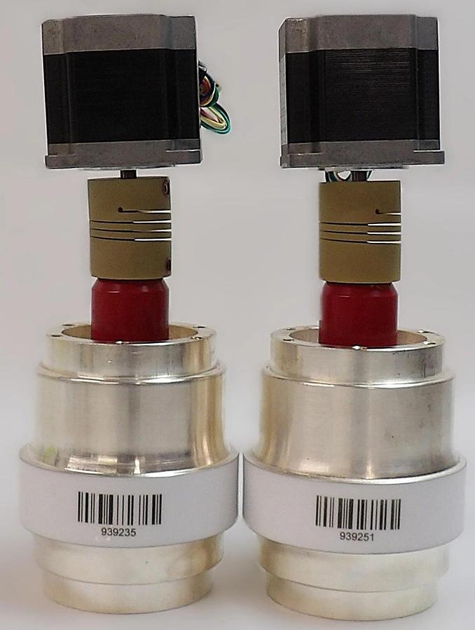 Used Comet CVMN-500BC/10-BEC RF Variable Vacuum Capacitor Lot of 2 Working