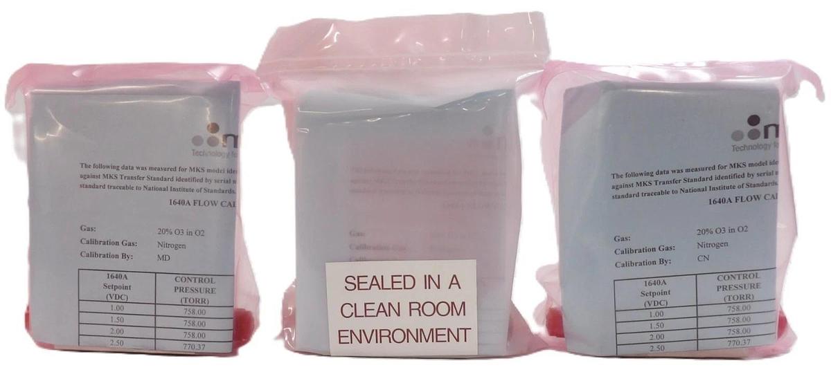 MKS Instruments 1640A-34922 Mass Flow Controller MFC 4000 SCCM O2 Lot of 3 New