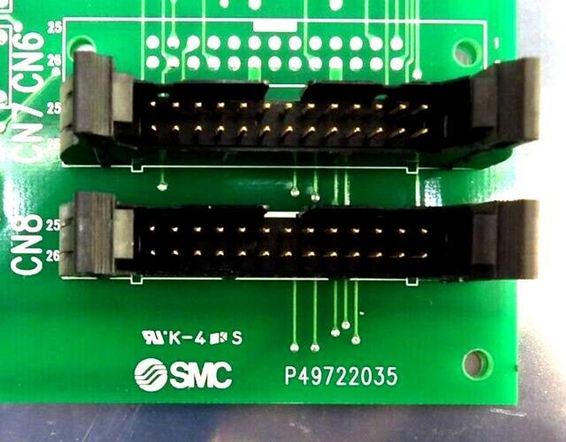 Used SMC P49722035 Relay Interface Assembly PCB INR-497-0018 Working Surplus