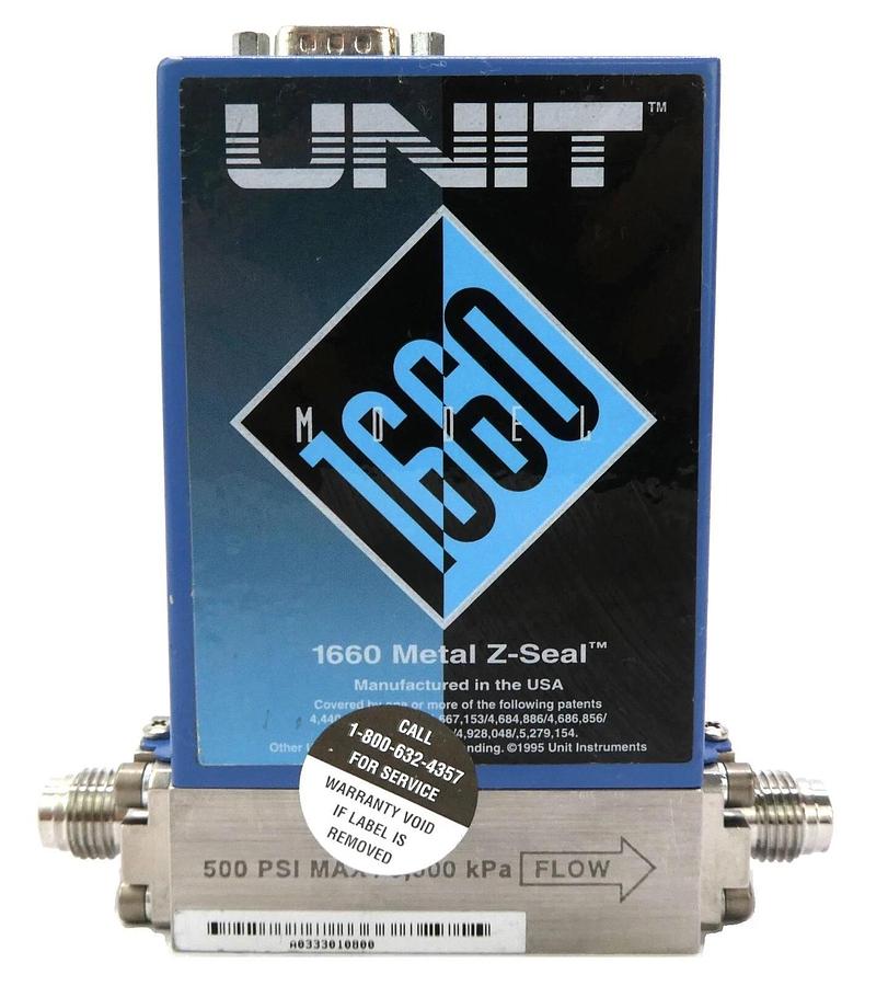 Refurbished UNIT Instruments UFC-1660 Mass Flow Controller MFC 3 SLM NF3 OEM Refurbished