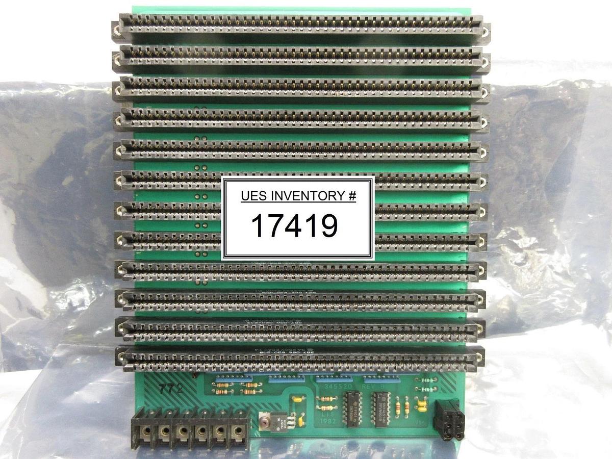 Used Laser Identification Systems 345520 Backplane Board PCB Lumonics LW-CO2 Used