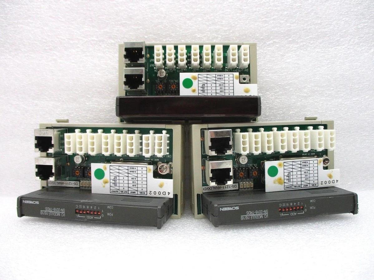 Used DNS Dainippon Screen DS-1211-ANALOG(D) I/O PCB Module SN-2016-TRDS Lot of 3 Used