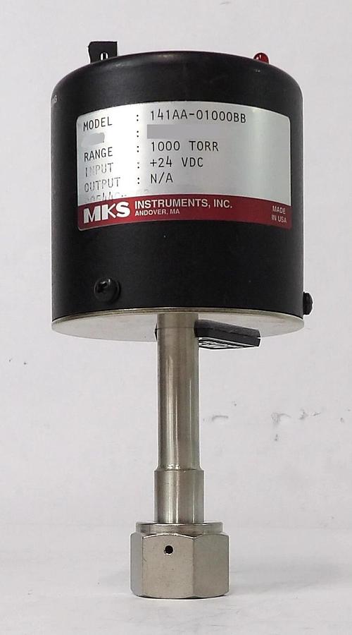 Used MKS Instruments 141AA 241AA Baratron Vacuum Switch Reseller Lot of 2 Working