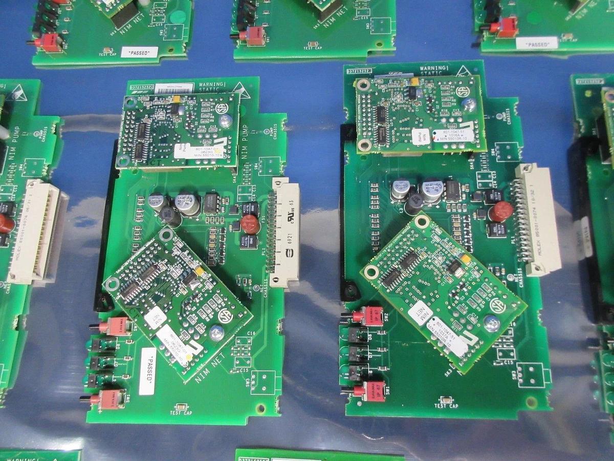 Used Edwards D37215252 INIM Cards 801-1047-51 Flash Control Lot of 13 Untested As-Is
