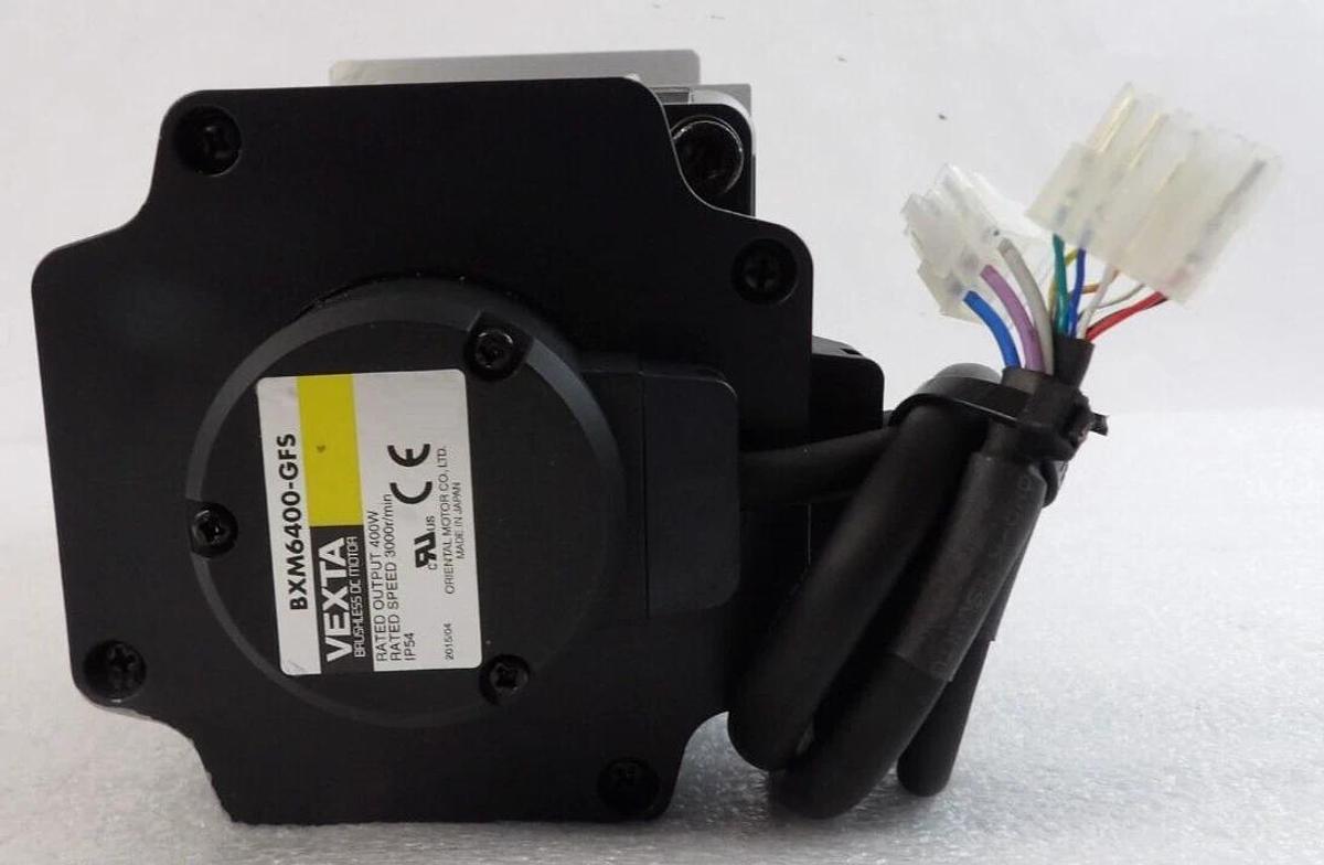 Used Oriental Motor BXM6400-GFS Motor Gearhead Assembly D3874-162 VEXTA AMAT Working