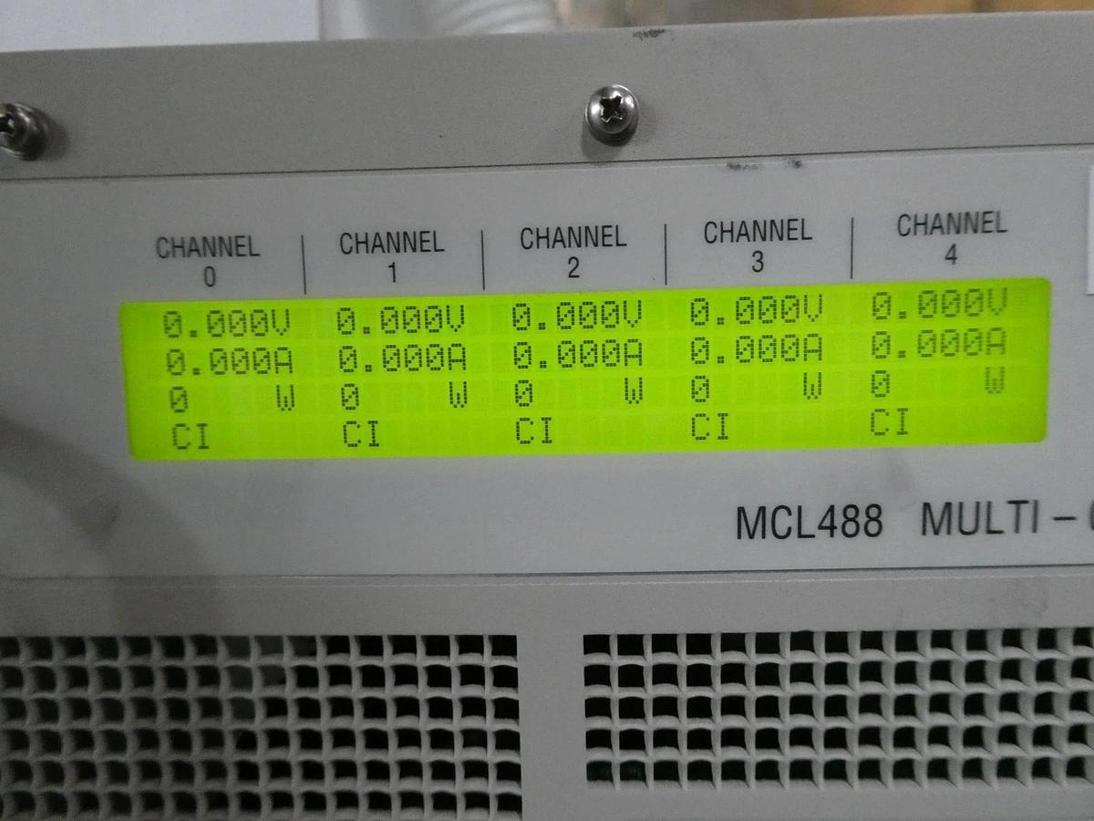 Used TDI Transistor Devices MCL488 Multi-Channel Load with 100-60-350 Untested Spare