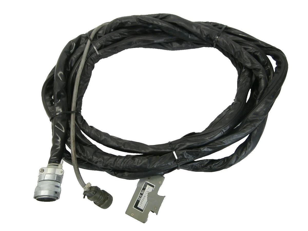 Used Seiko Seiki LJ07002-11-11 TMP Turbomolecular Pump Cable 26 Foot 8M Turbo Working