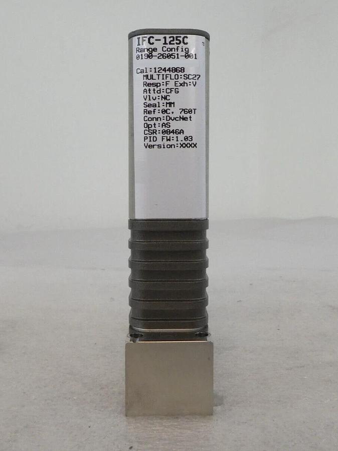 Used Celerity IFC-125C Mass Flow Controller MFC AMAT 0190-26050 Reseller Lot of 4