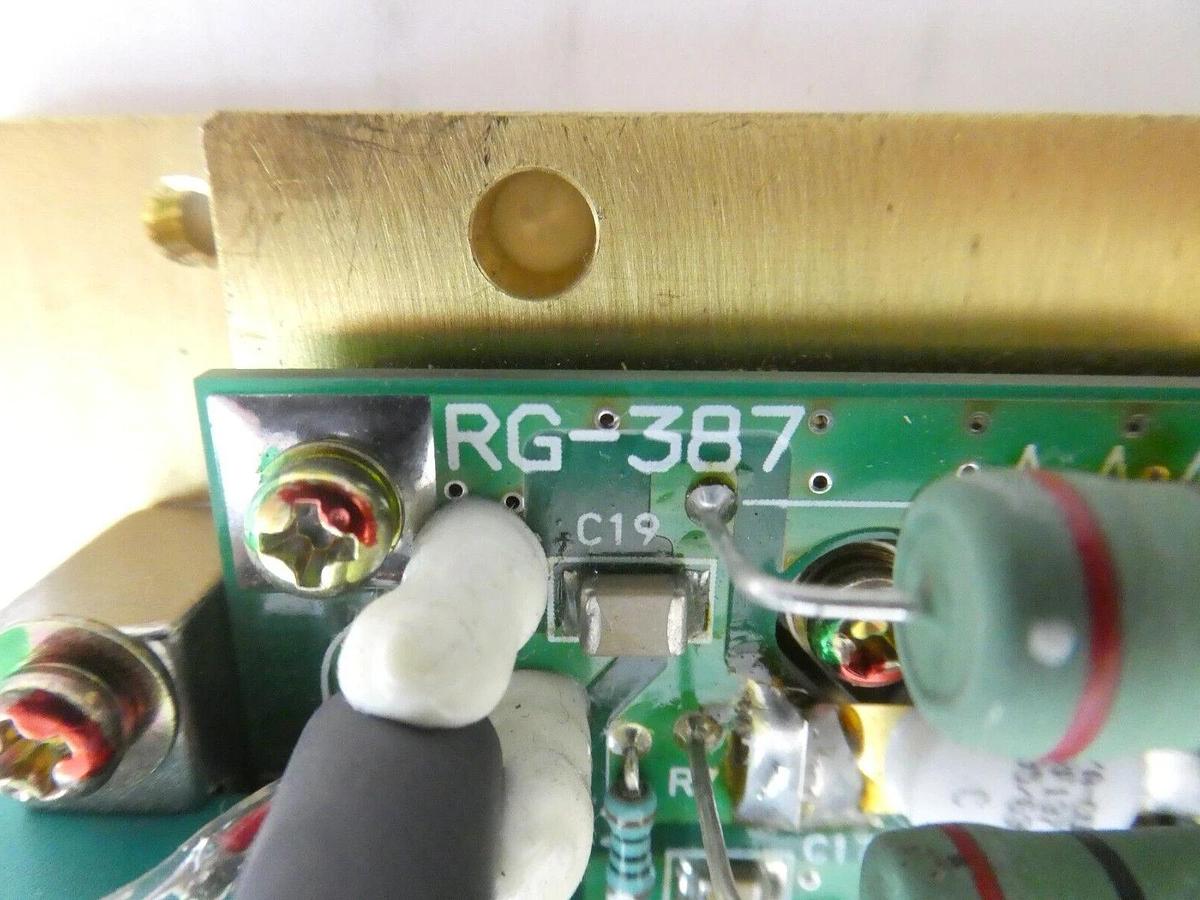 Used Daihen RG-387 RF Generator Interface Assembly PCB Working Surplus