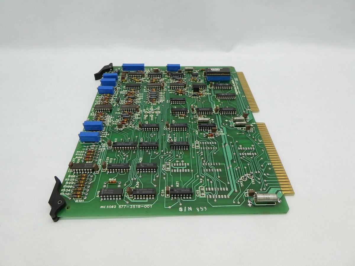 Used Perkin-Elmer 677-7099-001 A/D Converter PCB Card 677-3518-001 Untested As-Is