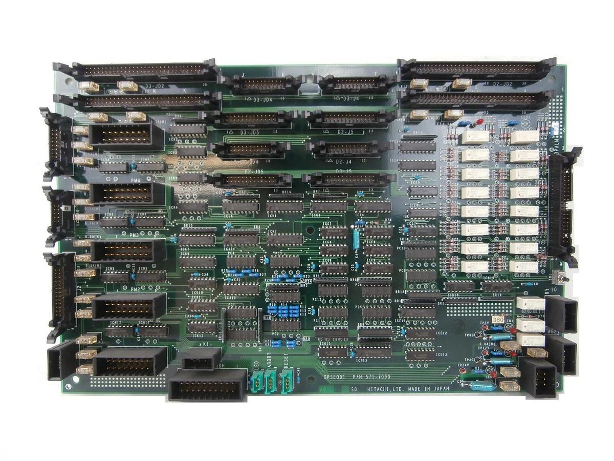 Used Hitachi 571-7090 Interface Board PCB OPSEQ01 I-900SRT Working Surplus
