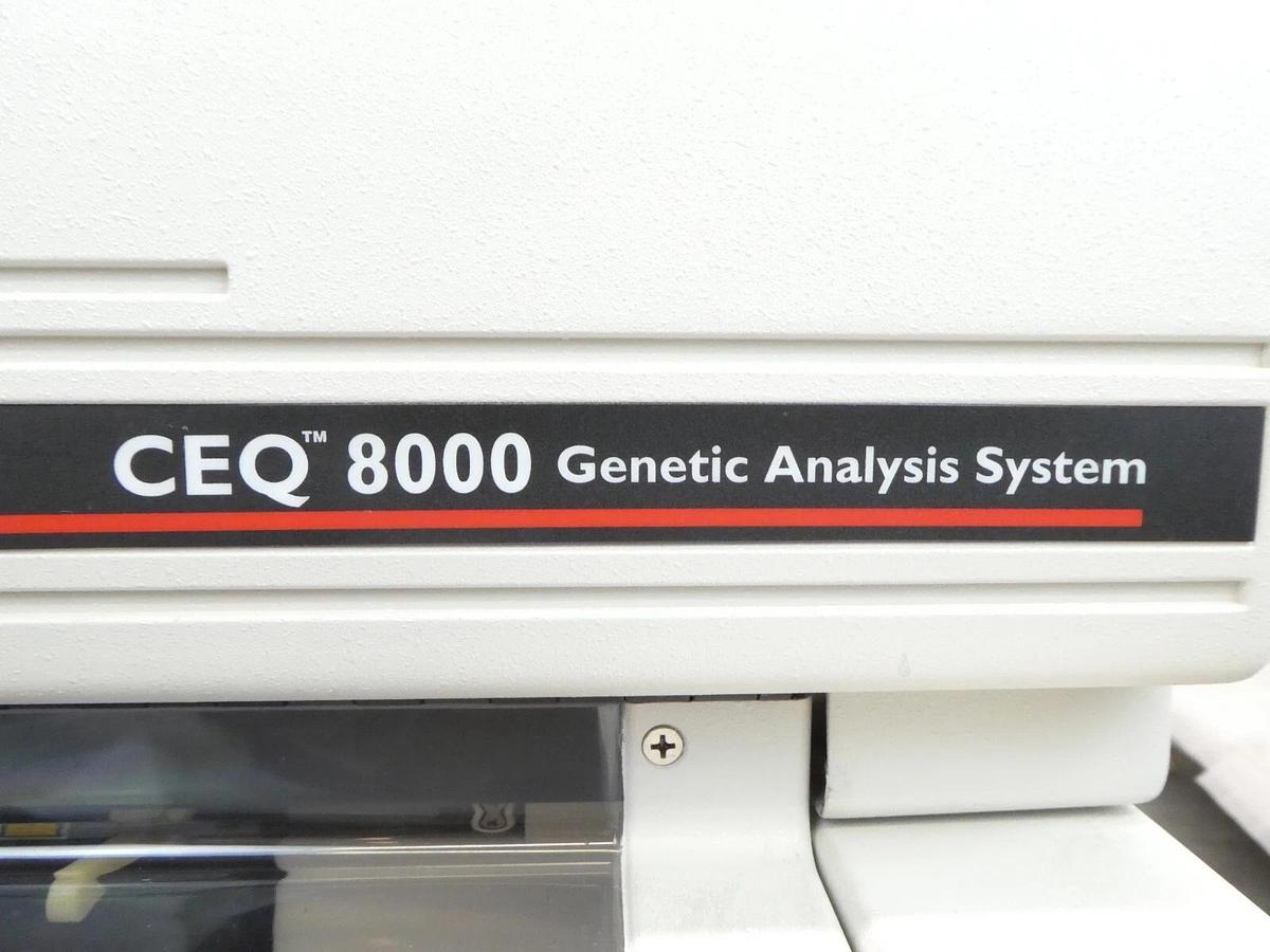 Used Beckman Coulter CEQ 8000 Genetic Analysis System 607401 Untested Surplus