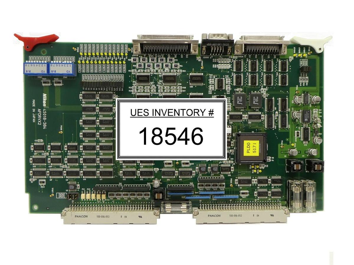 Used Nikon 4S018-384 Driver Card PCB AFDRVX2 NSR-S202A Step-and-Repeat Working Spare