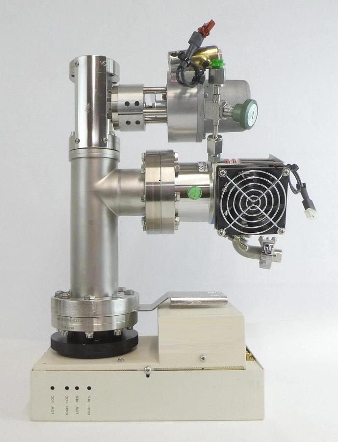 Used Varian Turbo-V 70LP Turbo Pump w/RGA Manifold UHV Vacuum Working