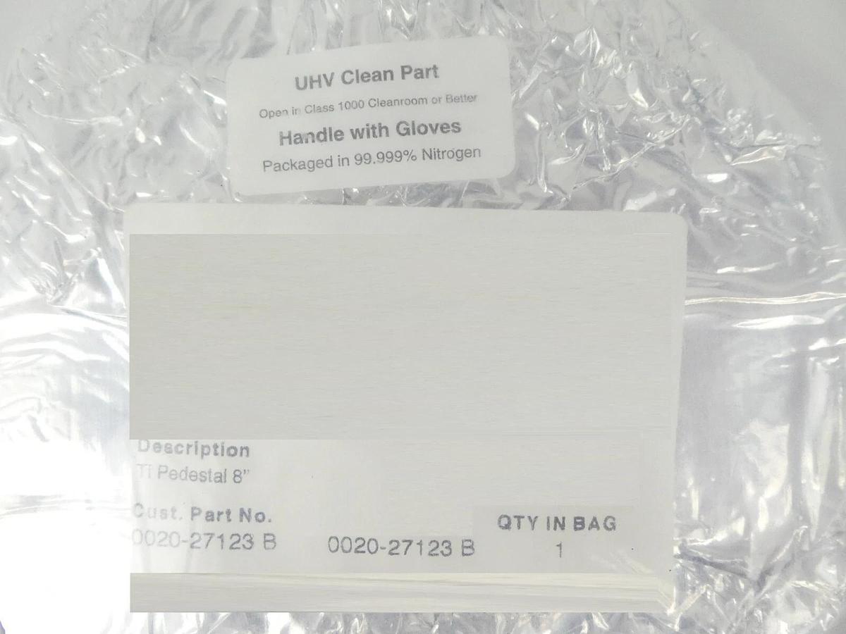 Refurbished AMAT Applied Materials 8" Ti Pedestal 0020-27123 0020-24446 Lot of 3 Refurbished