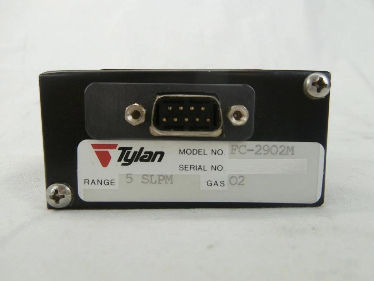 Used Tylan General FC-2902M Mass Flow Controller MFC 2900 Series 5 SLPM O2 Used