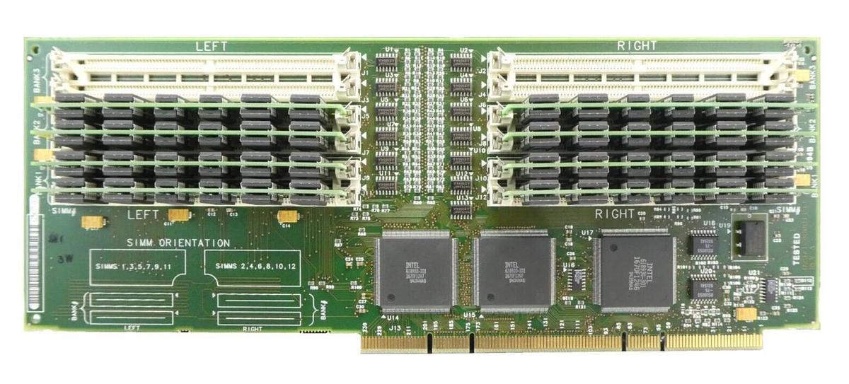 Used Phoenix Technologies 625607-001 SIMM Bank PCB KMM5364100A-7 Working Surplus