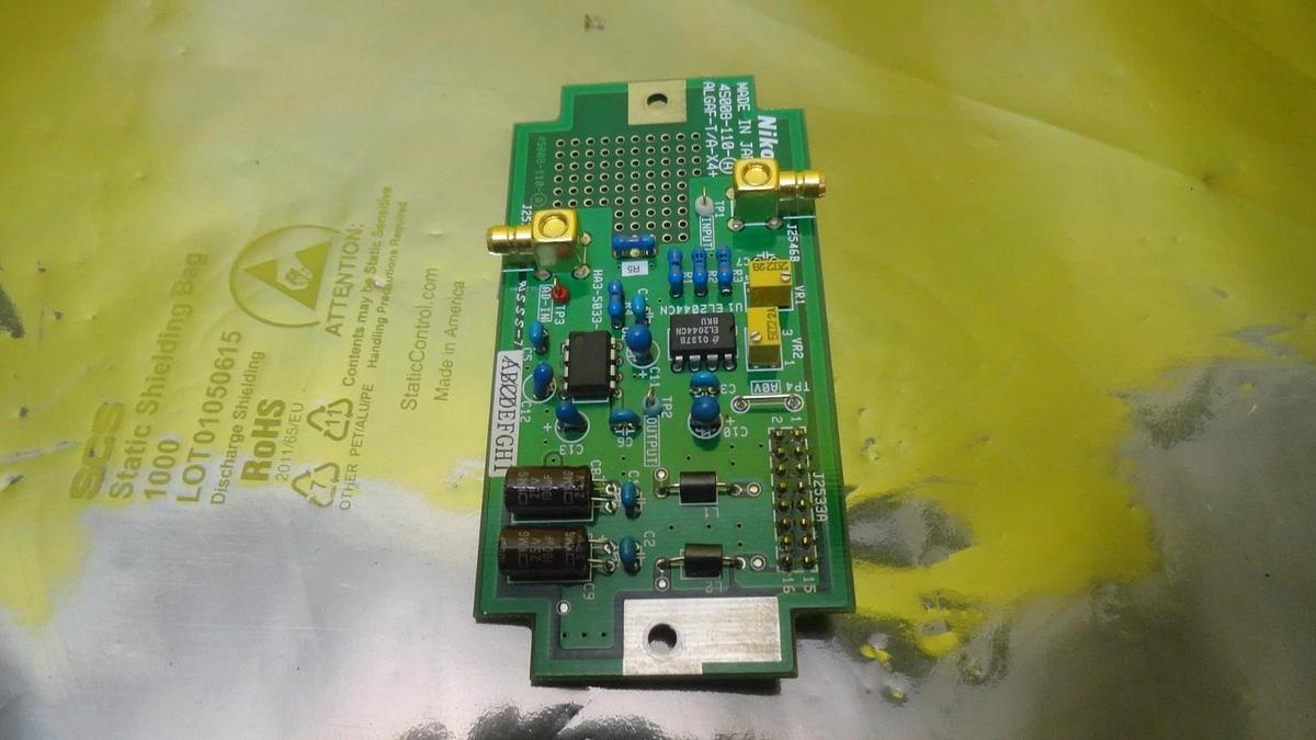 Used Nikon 4S008-110-A ALGAF-T/A-X4+ Board PCB NSR-S204B System Working Spare