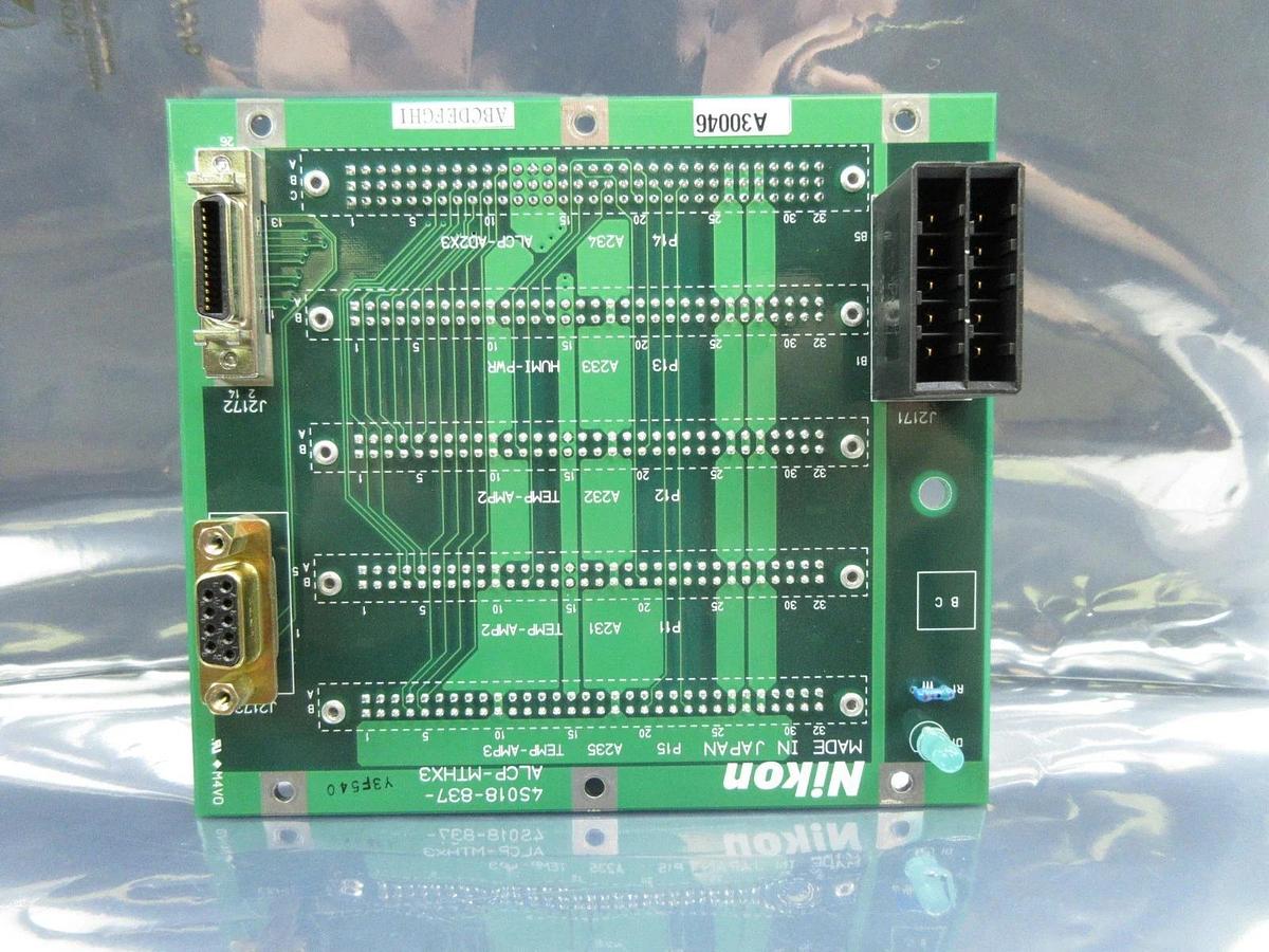 Used Nikon 4S018-837 Backplane Interface Board PCB ALCP-MTHX3 NSR-S306C Used Working