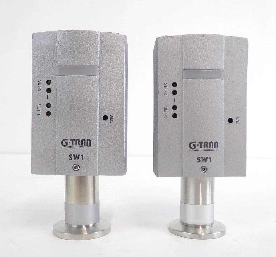 Used Ulvac SW1-1 Pirani Gauge SW1 G-Tran Series Reseller Lot of 5 Working Surplus