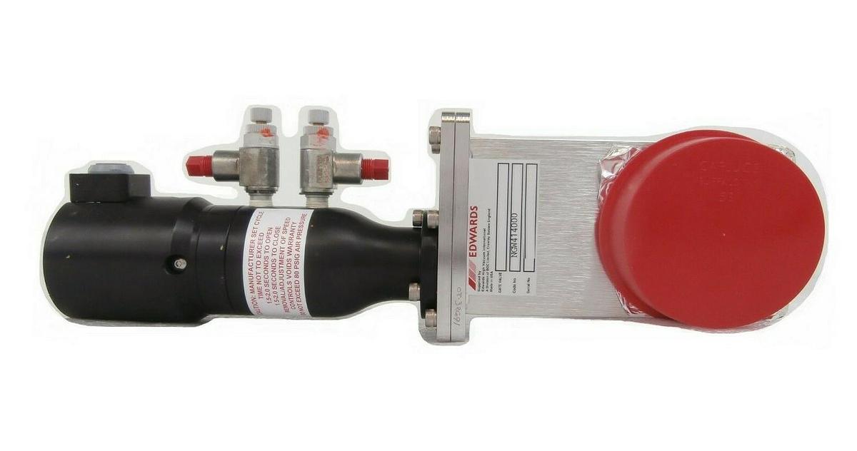 Refurbished Edwards NGW414000 Pneumatic Gate Valve NW50 Manufacturer Refurbished