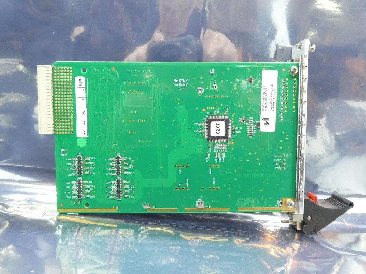 Used MKS Instruments AS01496-0-3 PCB Card CDN496R AMAT 0190-24283 Working