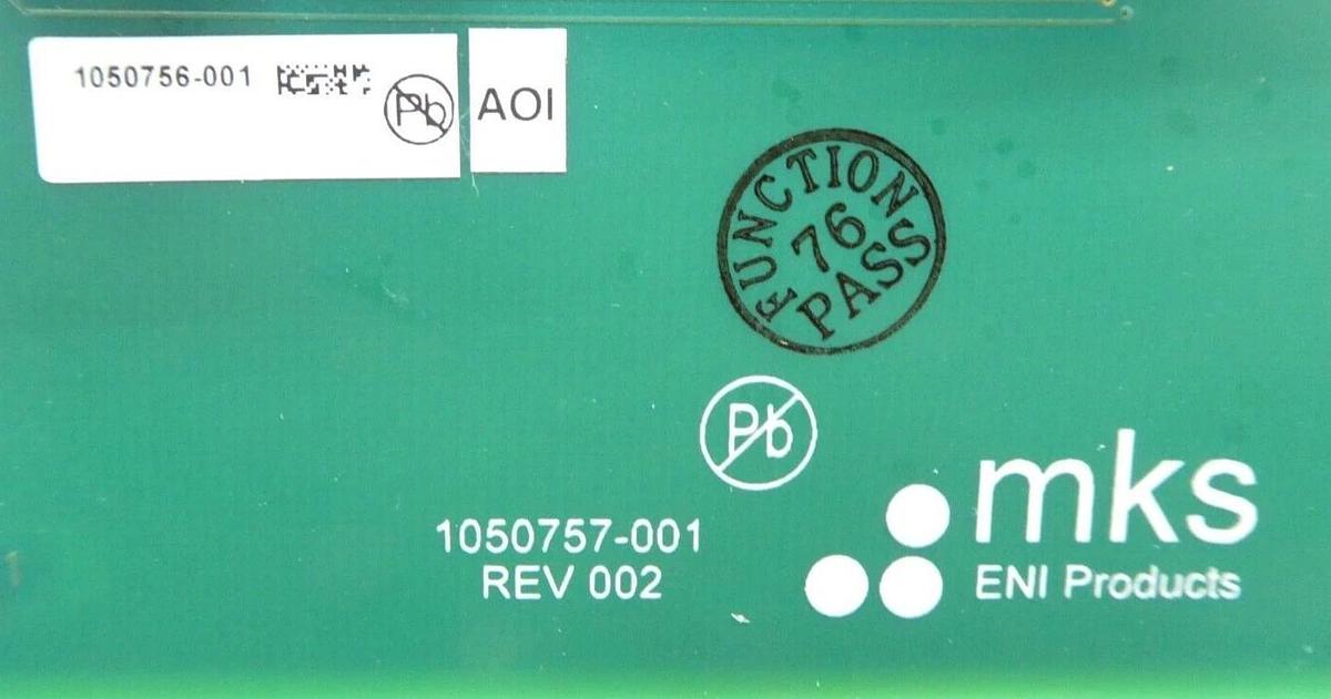 Used MKS Instruments 1044718-001 PCB 1040346-001 1050757-001 Optima RPG Series Spare