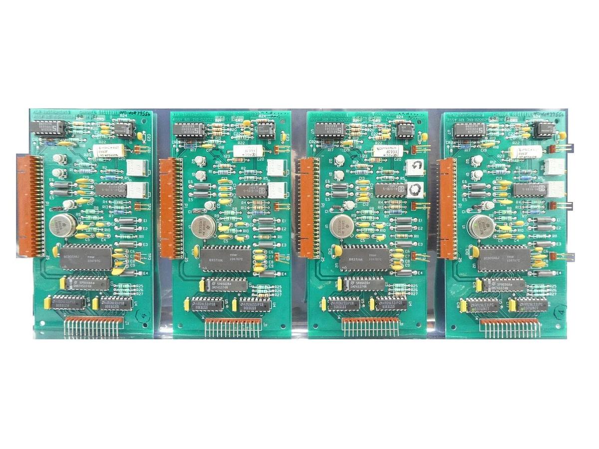 Used KLA Instruments 710-022029-00 Channel Digitizer PCB Lot of 4 eS31 Working Spare