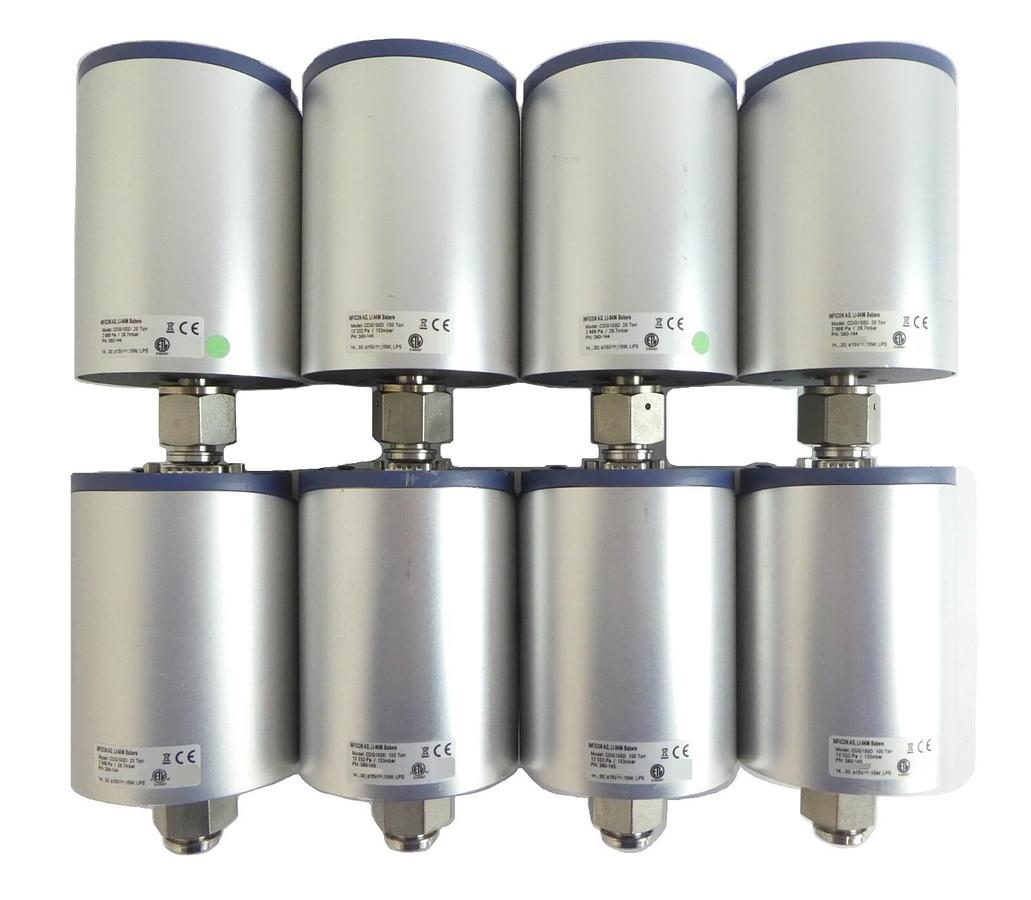 Used Inficon CDG100D Baratron Transducer Reseller Lot of 8 Working Surplus