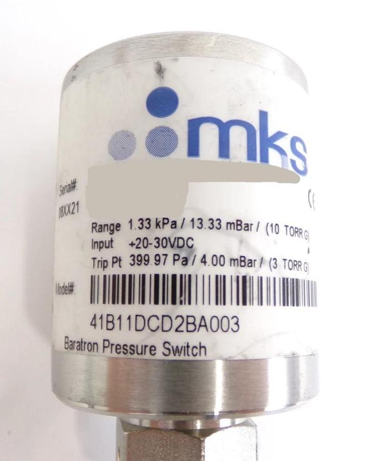 Used MKS Instruments Type 41 Baratron Pressure Switch 41A 41B Lot of 10 Working