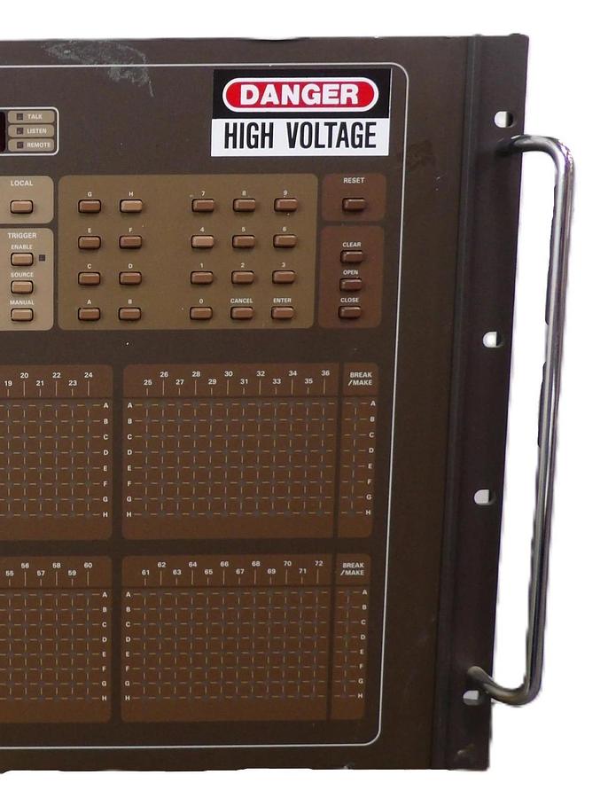 Used Keithley 707 Switching Matrix Mainframe with 7072 Semiconductor Card Working