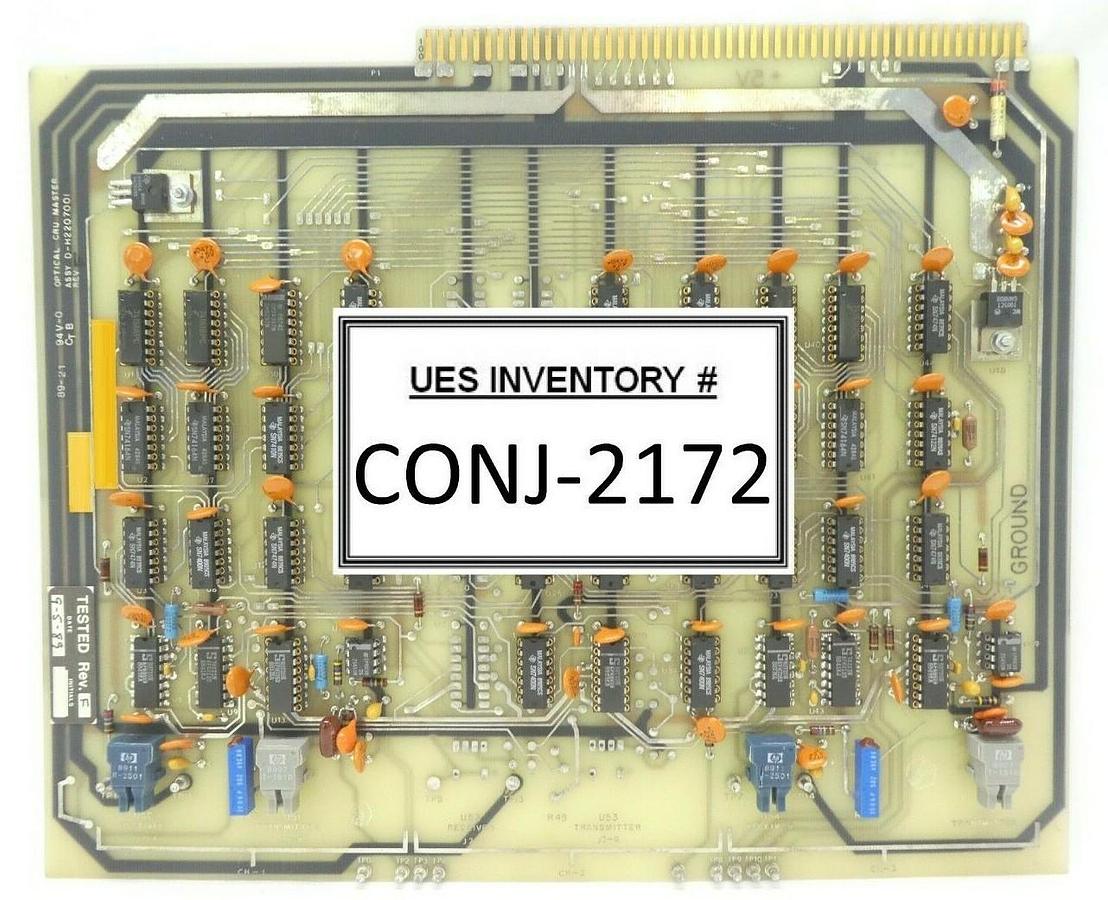 Used Varian Semiconductor VSEA D-H2207001 Optical CRU Master PCB Rev. F Working Spare