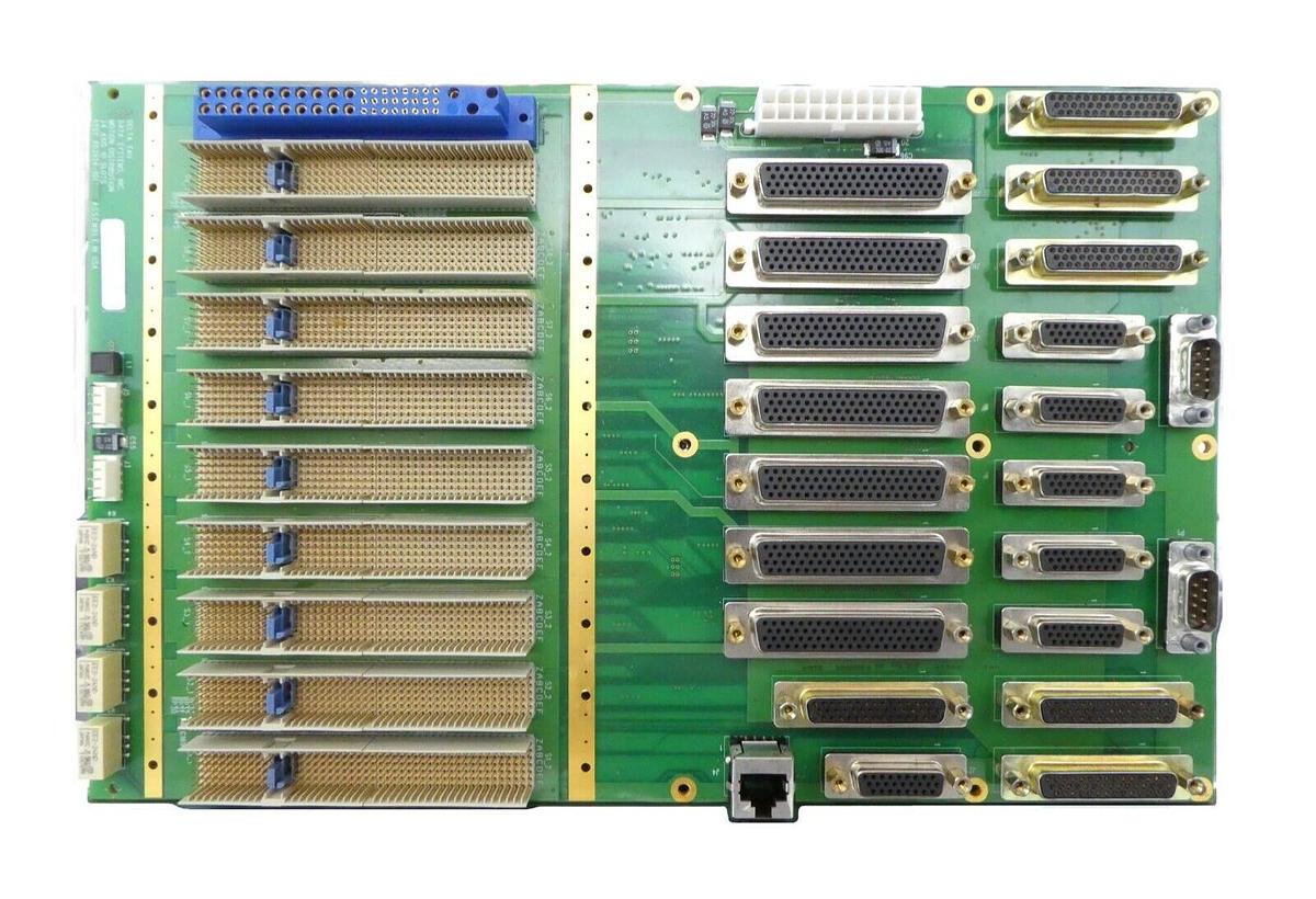 Used Delta Tau 603934-101 Motion Distribution 24 Axis Backplane PCB AMAT Working