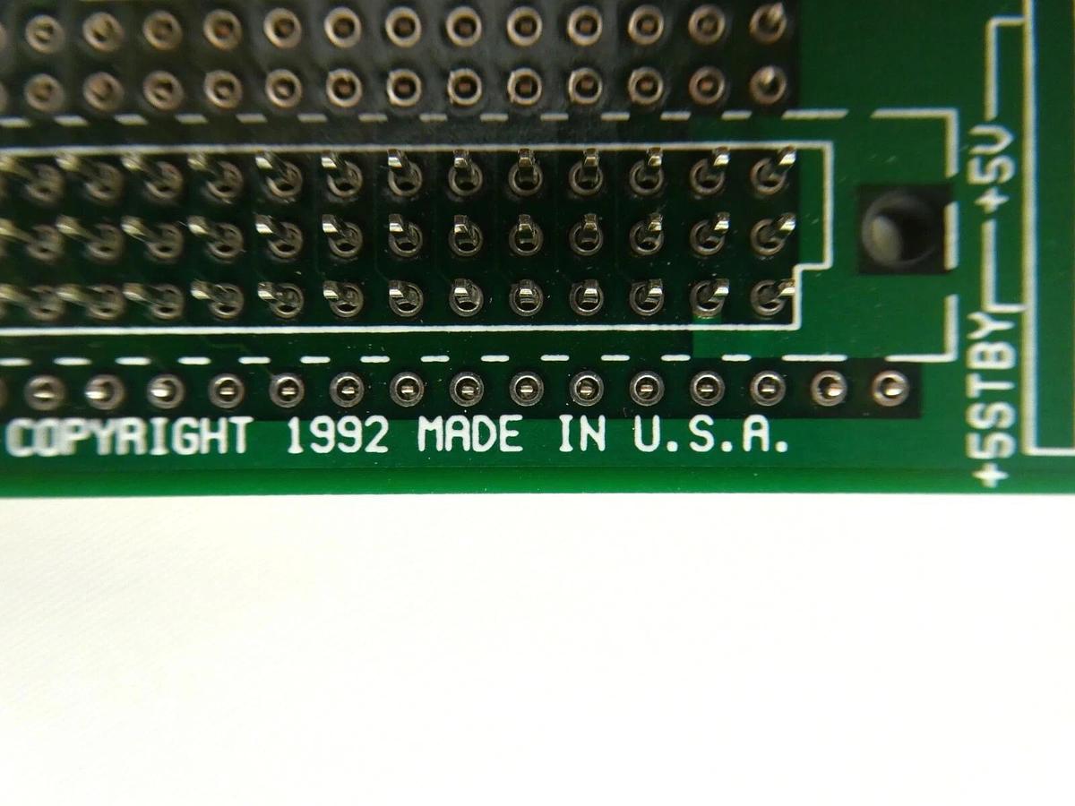 Used Dawn VMEBP04J1OB Backplane VME Board PCB Lam Research FPD Continuum Spare