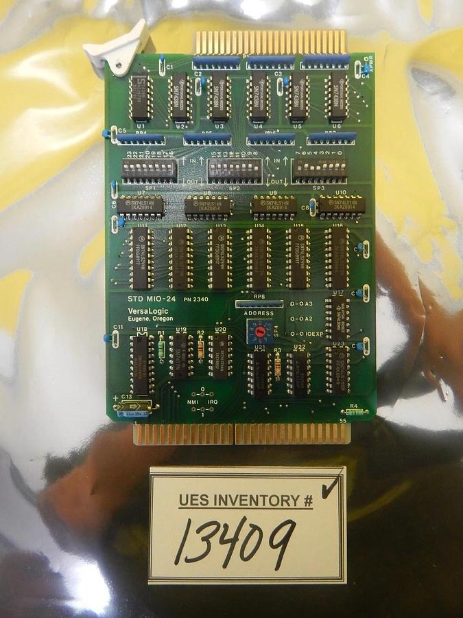 Used VersaLogic 2100-0120 Relay PCB Card VL-MIO-24 AG Associates 4100s Used Working